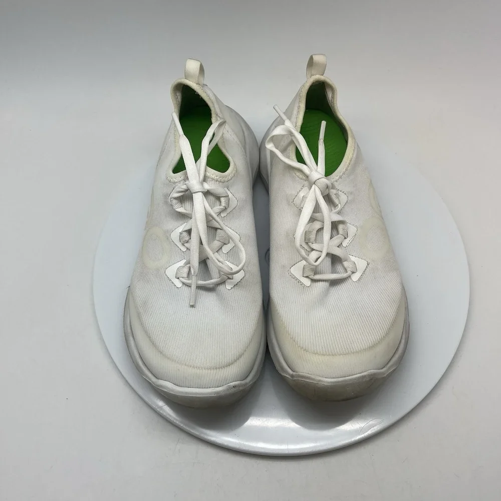 Oofos‎ Oomg Sport LS Shoes Womens 8 White Comfort Recovery Sneakers